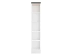 Best Held Möbel Held Küchen Offenes Regal Gera 30 cm Weiß/Beton