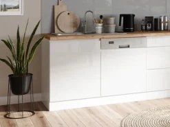 Sale Held Möbel Held Küchen Spülenschrank Gera 120 cm Weiß/Wotan