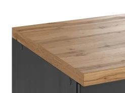 Held Möbel Küchenschränke<Held Küchen Spülenschrank Kempten 120 cm Grau/Graphit 2 Türen