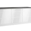 Held Möbel Küchenschränke<Held Küchen Unterschrank Gera 180 cm Weiß/Beton