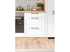 Held Möbel Küchenschränke<Held Küchen Unterschrank Kempten 60 cm Weiß/Wotan 2 Türen