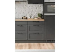 Held Möbel Küchenschränke<Held Küchen Unterschrank Kempten 60 cm Grau/Graphit 2 Türen