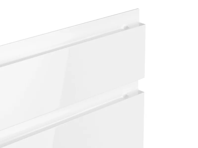 Discount Held Möbel Held Küchen Winkelküche Gera 240 cm Weiß/Beton ohne E-Geräte /autark