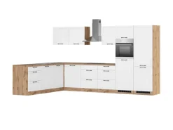 Held Möbel Winkelküchen<Held Küchen Winkelküche Kempten 360 cm Grau/Graphit mit E-Geräten Induktion