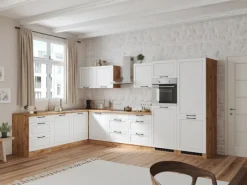 Held Möbel Winkelküchen<Held Küchen Winkelküche Kempten 360 cm Grau/Graphit mit E-Geräten Induktion