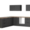 Sale Held Möbel Held Küchen Winkelküche Kempten 240 cm ohne E-Geräte Graphit/Grau