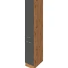 Held Möbel Apothekerschrank Sorrento 30x200x60cm 2 Auszüge Ant.-Wotan< Gefrierschränke|Kühlschränke