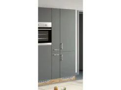Held Möbel Apothekerschrank Sorrento 30x200x60cm 2 Auszüge Ant.-Wotan< Gefrierschränke|Kühlschränke