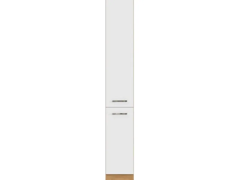 Held Möbel Gefrierschränke<Apothekerschrank Sorrento 30x200x60cm 2 Auszüge Weiß-Wotan.
