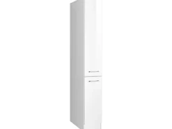 Clearance Held Möbel Küchen-Apothekerschrank Mailand 30 cm Hochglanz / Weiß