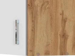 Held Möbel Kühlschränke|Küchenschränke<Küchen-Eck-Hängeschrank Sorrento BxHxT 60cmx57cmx60cm Weiß-WotanEiche