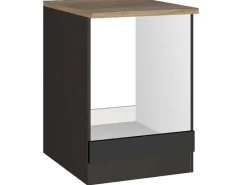 Held Möbel Kochfelder<Küchen-Herdumbauschrank Mailand 60 cm Hochglanz /