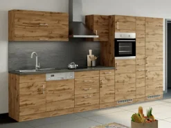 Outlet Held Möbel Küchen-Hängeschrank Sorrento BxHxT 40x57x34cm WotanEiche-WotanEiche
