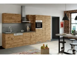 Outlet Held Möbel Küchen-Hängeschrank Sorrento BxHxT 40x57x34cm WotanEiche-WotanEiche