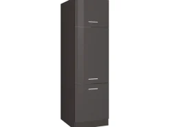 Held Möbel Kühlschränke|Küchenschränke<Küchen-Kühlschrankumbauschrank 60 cm Hochglanz /