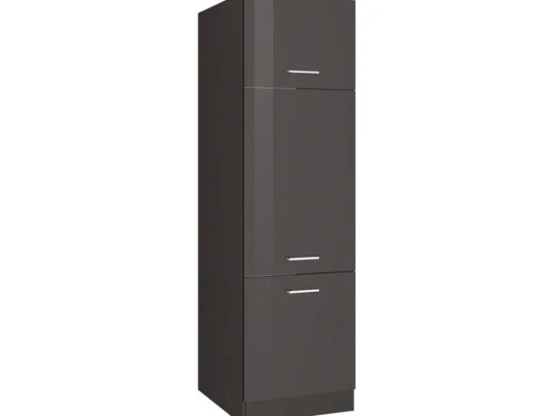 Held Möbel Kühlschränke|Küchenschränke<Küchen-Kühlschrankumbauschrank 60 cm Hochglanz /