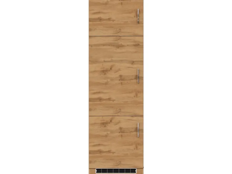 Held Möbel Gefrierschränke|Kühlschränke<Küchen-Kühlschrankumbau Sorrento B60 x H200 x T60cm Nische Wotaneiche