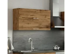 Best Held Möbel Küchen-Klapphängeschrank Sorrento 100x57x34cm WotanEiche-WotanEiche