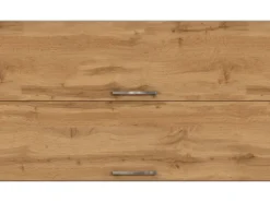 Discount Held Möbel Küchen-Klapphängeschrank Sorrento BxHxT 100x57x34cm Wotaneiche-Grafit
