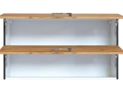 Discount Held Möbel Küchen-Klapphängeschrank Sorrento BxHxT 100x57x34cm Wotaneiche-Grafit