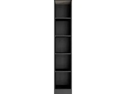 Held Möbel Küchen-Midi-Regal Turin 30 cm Wotaneiche/Graphit< Küchenregale