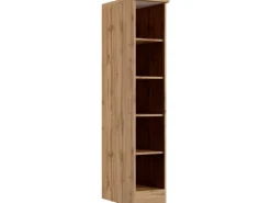 Held Möbel Kücheninseln|Küchenregale<Küchen-Midi-Regal Turin 30 cm Graphit/Wotaneiche