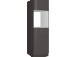 Held Möbel Küchenschränke<Küchen-OfenKüchen-Umbauschrank Mailand 60cm Hochglanz /