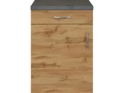 Held Möbel Küchen-Unterschrank Sorrento 50x85x60cm 1 Auszug WotanEiche< Kühlschränke|Küchenschränke