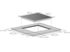 Outlet Held Möbel Küchenzeile Mailand 350 cm -Grau Matt mit E-Geräten Grau Hochglanz