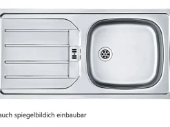 Discount Held Möbel Küchenzeile Sorrento 210 cm Wotaneiche-Grafit Winkel