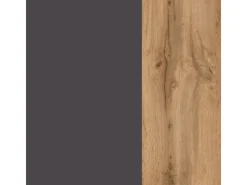 Held Möbel Küchenzeile Sorrento 210/270 cm Anthra.-Wotaneiche o. E-Geräte Winkel< Winkelküchen