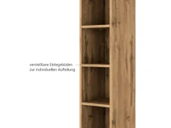 Best Held Möbel Midiregal Pisa 25 cm Wotaneiche