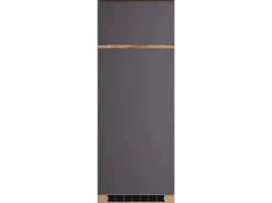 Best Held Möbel Umbauschrank für Kühl/Gefrierkombi Turin 60cm Graphit/WotanEiche Graphit-Wotaneiche