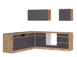 Held Möbel Winkelküche Turin 240 x 240 cm ohne E-Geräte< Winkelküchen