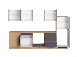 Held Möbel Winkelküche Turin 240 x 300 cm ohne E-Geräte< Winkelküchen