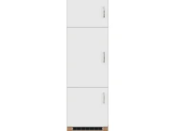 Held Möbel Held Möel Küchen-Kühlschr.umau Sorrento 60x200xT60cm Nische Weiß-WotanEiche< Küchenschränke