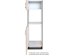 Held Möbel Held Möel Küchen-Ofen-Kühlschr.umau Sorrento 60x200xT60cm WotanEiche-Grafit< Küchenschränke