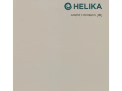 New HELIKA Einbauspüle Esta 56 cm x 46 cm Elfenbein inkl. Druckknopfventil