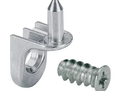 Hettich Küchenregale<Bodenträger Sekura 7 5 mm Vernickelt 16 Stück