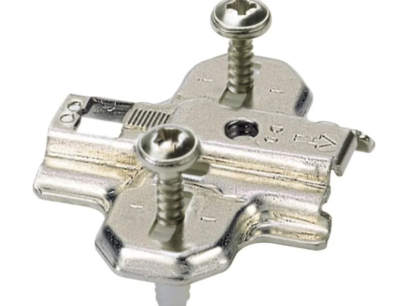Hettich Kreuzmontageplatte für Ø 35 mm Topfscharniere 2 Stück< Einbauküchen