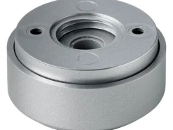 Hettich Küchenschränke<Nivelliergleiter 2-teilig Ø 5 cm Silber