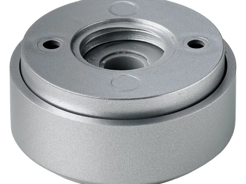 Hettich Küchenschränke<Nivelliergleiter 2-teilig Ø 5 cm Silber