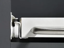 Hettich Küchenschränke<Rollschubführung 550 mm, pulverbeschichtet Weiß, 20kg