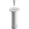 Hettich Küchenschränke<Sockelverstellfuß 100-110 x Ø 30 mm Kunststoff Weiß mit M10 1 Stück