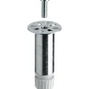 Hettich Sockelverstellfuß 100-110 x Ø 30 mm Stahl Verchromt mit M10 1 Stück< Küchenschränke