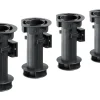 Hettich Küchenschränke<Sockel-Verstellfuß-Set Ø 25 mm x 150 mm inkl. Klips