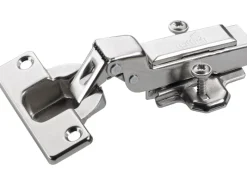 Hettich Einbauküchen<Topfscharnier Intermat Klipsmontage Mittelanschlag 15 mm - 25 mm 12 Stk.
