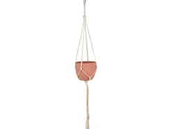 Hänge-Pflanztopf Desert Flower Terrakotta Ø 14 cm Natur< Töpfe