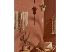 Hänge-Pflanztopf Desert Flower Terrakotta Ø 14 cm Natur< Töpfe