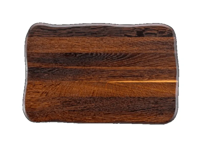 holz4home Schneidebretter<La Madera Schneidebrett Basic aus Eiche Dunkel